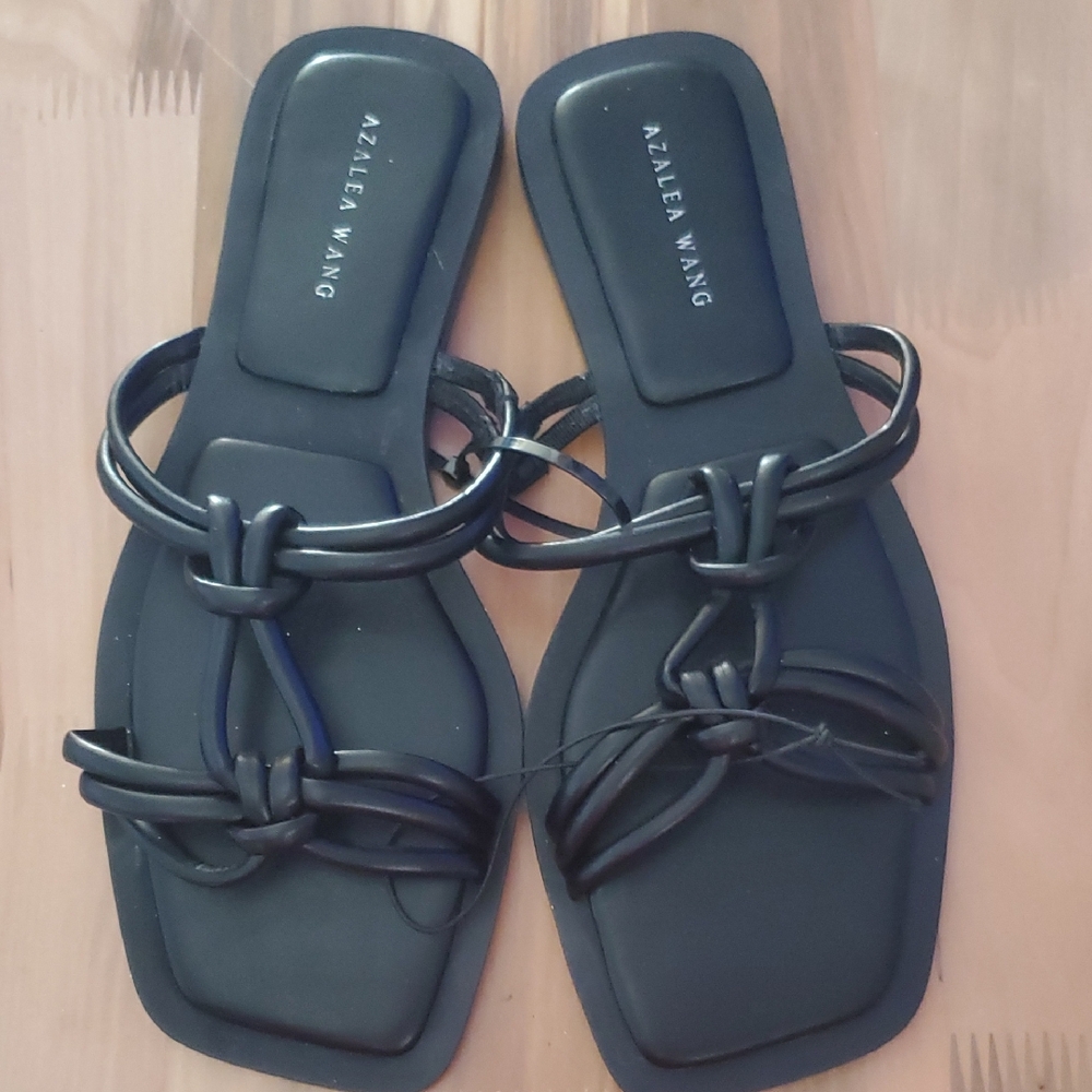Azalea Wang Black Women's Sandals